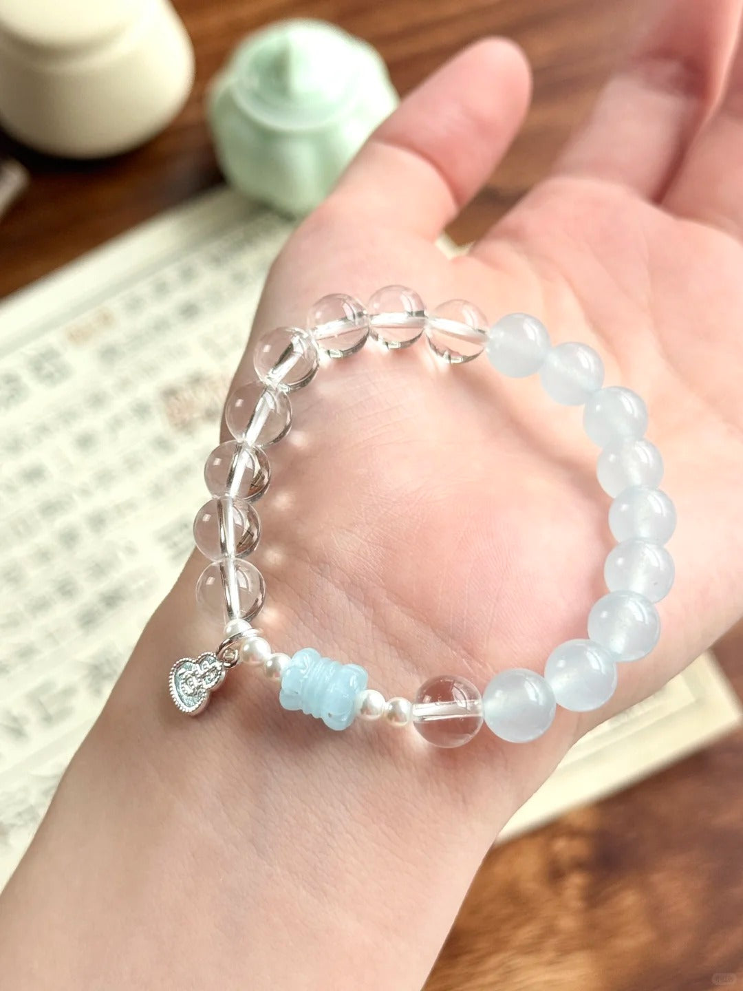 ⚔️Clarity & Intuition Balance (Oct. 24, 1997) —  Custom Destiny Bracelet💧
