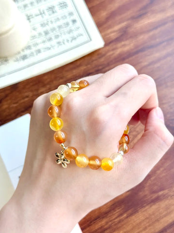 🔥Passion & Stability Balance (April 7, 2002) — Custom Destiny Bracelet🪨