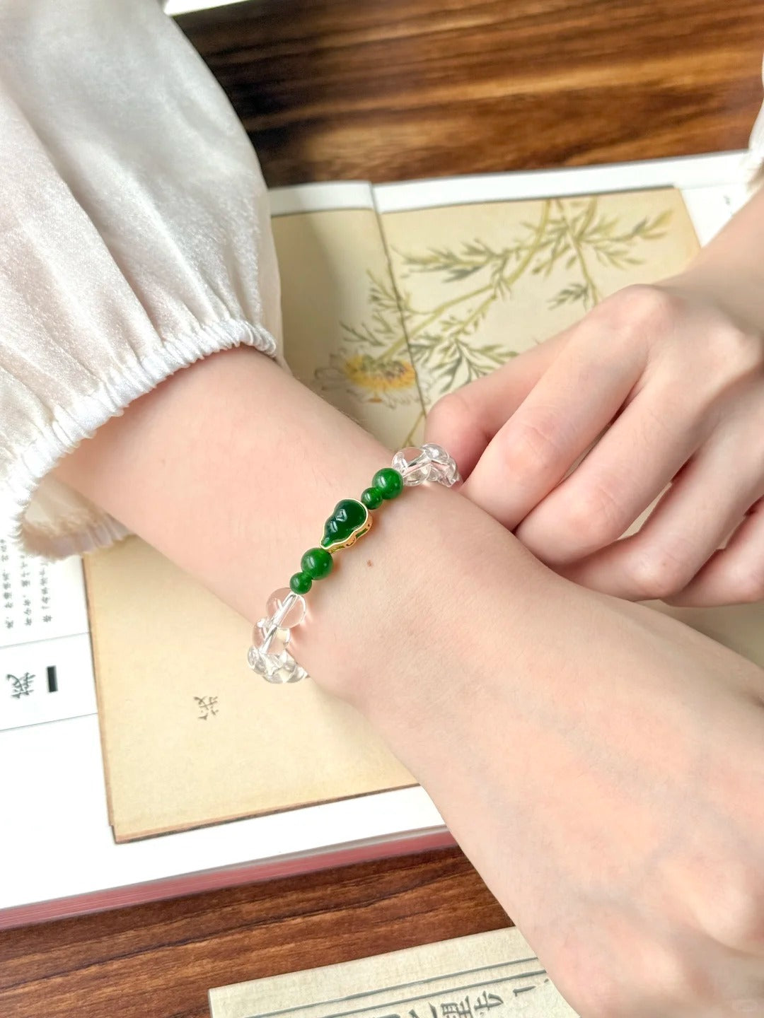 ⚔️Clarity & Growth Balance (Oct. 3, 1988) — Custom Destiny Bracelet🌱