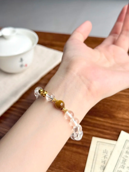 ⚔️Clarity & Stability Balance (Oct. 10, 1995) — Custom Destiny Bracelet🪨