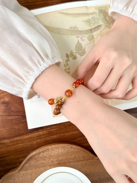 🌱 Wood & Fire (Nov. 21, 1987) — Custom Destiny Bracelet🔥