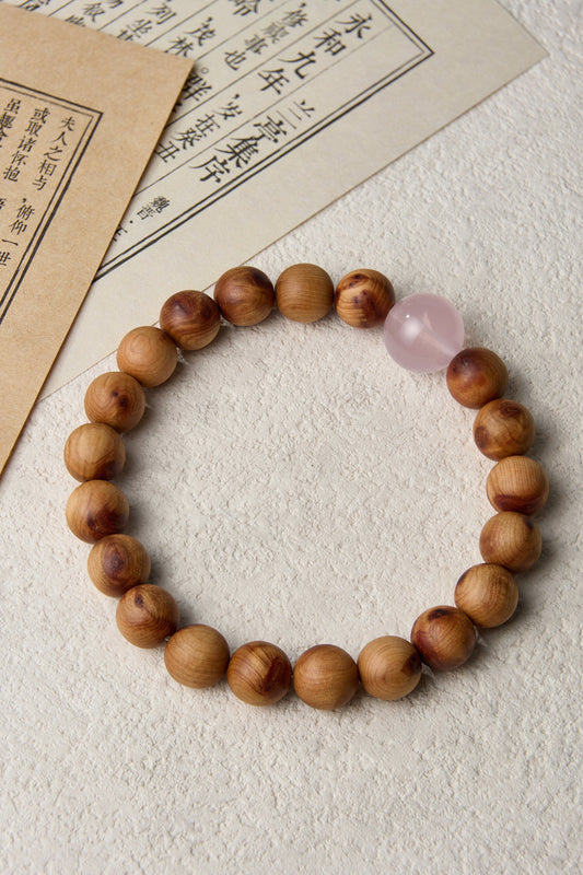 Boosting Romantic Attraction Thuja Sutchuenensis(Cliff Cypress) bracelet