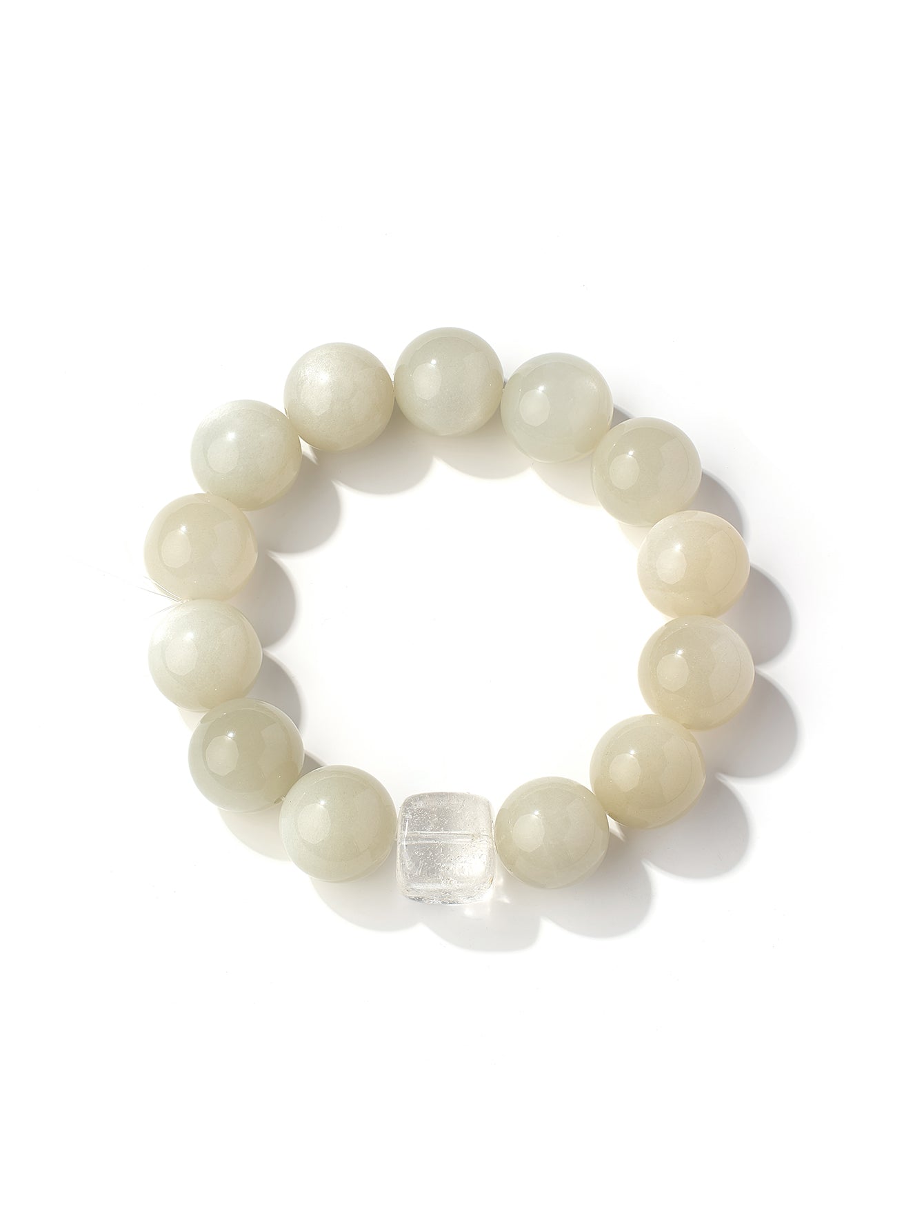 Dual-Phase Metal Element Crystal Bracelet