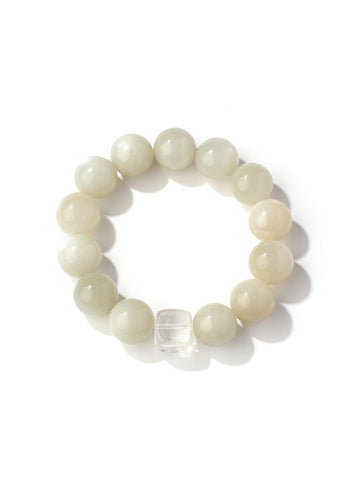 Dual-Phase Metal Element Crystal Bracelet