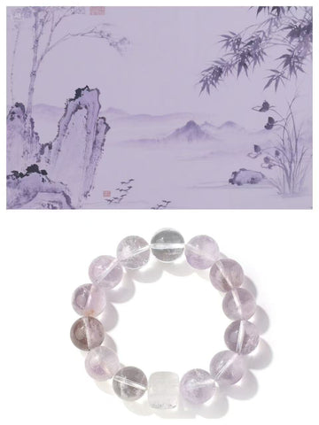 Fire Energy- Amethyst Bracelet
