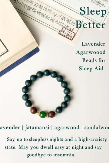 ✨ Herbal Harmony Bracelet — Restful Sleep & Relaxation ✨