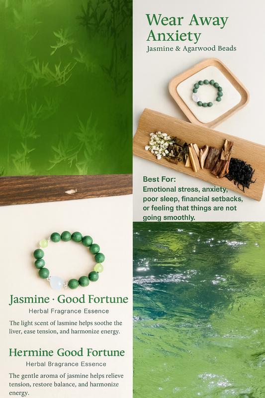 🍃Herbal Harmony Bracelet — Reduces stress and emotional tension🍃